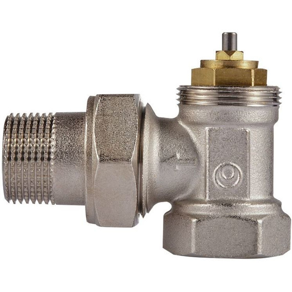 Вентиль термостатический угловой Royal Thermo 3/4" М30х1,5 RTE 07.010 фото 4