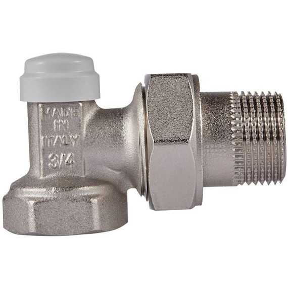 Вентиль термостатический угловой Royal Thermo 3/4" М30х1,5 RTE 07.010 фото 5