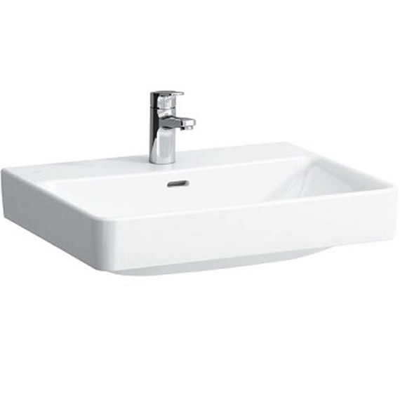 Тумба подвесная с раковиной Laufen Base 60 см 4.0223.2.110.262.1, светлый вяз фото 3