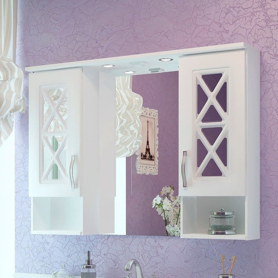Зеркало-шкаф EvaGold Duglas 100 см EG010024 -  Зеркало-шкаф EvaGold Duglas 100 см EG010024 фото