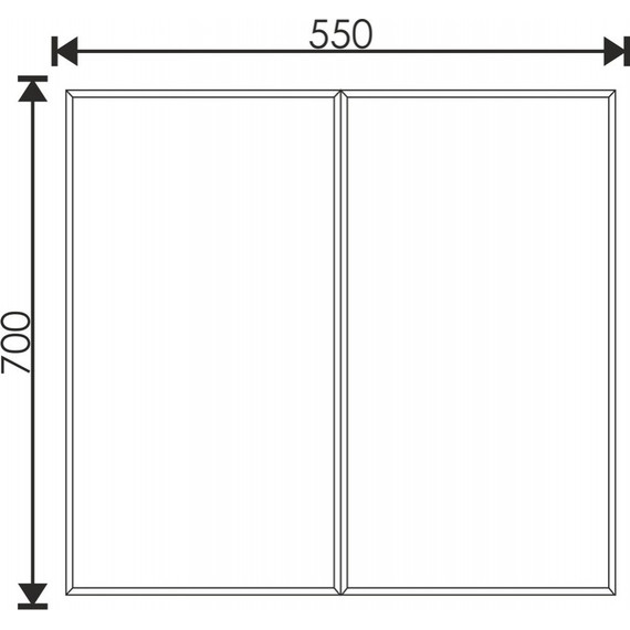 Зеркало-шкаф EvaGold Bamby 55 см EG010107 - 4 Зеркало-шкаф EvaGold Bamby 55 см EG010107 фото 4