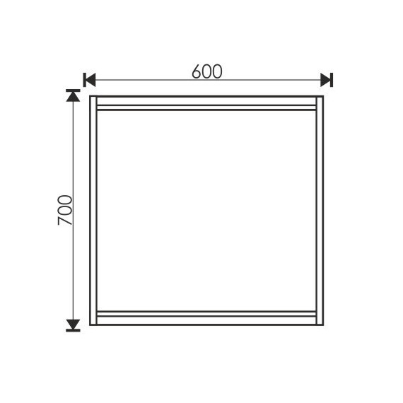 Зеркало-шкаф EvaGold White Stone 60 см EG010119, бетон - 4 Зеркало-шкаф EvaGold White Stone 60 см EG010119, бетон фото 4