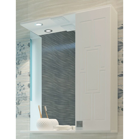 Зеркало-шкаф EvaGold Brooke 62 см EG010156 -  Зеркало-шкаф EvaGold Brooke 62 см EG010156 фото