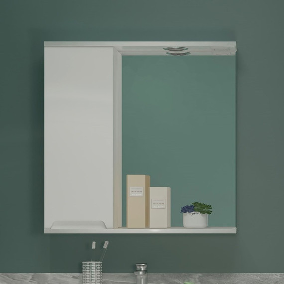 Зеркало-шкаф EvaGold Paola 70 см L EG010195 -  Зеркало-шкаф EvaGold Paola 70 см L EG010195 фото