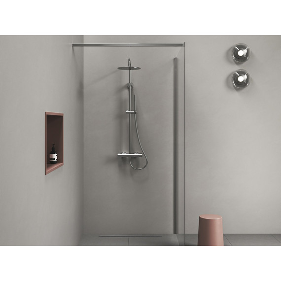 Душевая стойка с термостатом Ravak Spring SG 091.00CR X070539 - 3 Душевая стойка с термостатом Ravak Spring SG 091.00CR X070539 фото 3