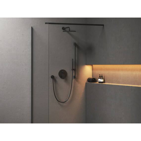 Смеситель для ванны Ravak Spring SG 065.20BL O2 X070552, чёрный матовый - 3 Смеситель для ванны Ravak Spring SG 065.20BL O2 X070552, чёрный матовый фото 3