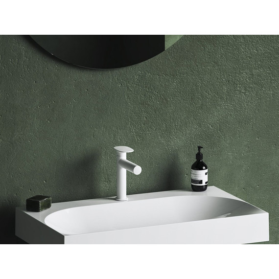 Смеситель для раковины RAVAK Spring SG 012.10WHM X070565, белый матовый - 2 Смеситель для раковины RAVAK Spring SG 012.10WHM X070565, белый матовый фото 2