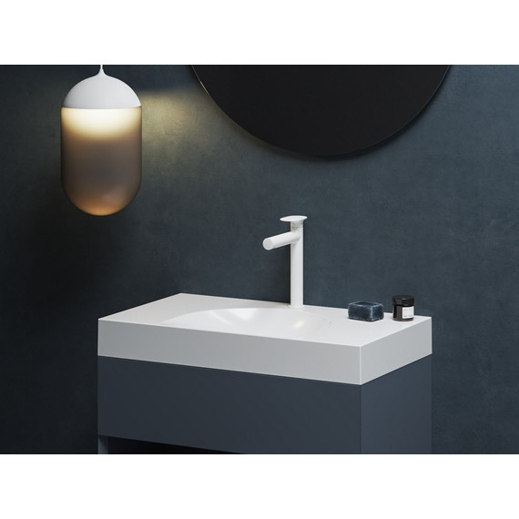 Смеситель для раковины высокий Ravak Spring SG 014.10WHM X070566, белый матовый - 2 Смеситель для раковины высокий Ravak Spring SG 014.10WHM X070566, белый матовый фото 2