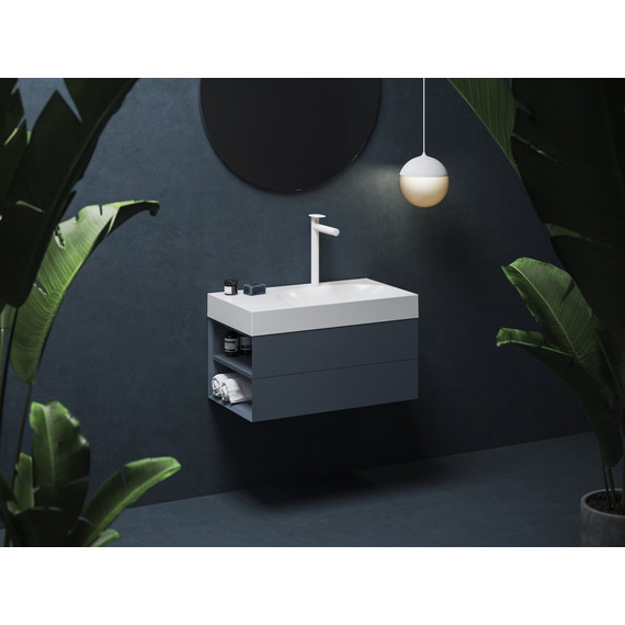 Смеситель для раковины высокий Ravak Spring SG 015.10WHM X070567, белый матовый - 2 Смеситель для раковины высокий Ravak Spring SG 015.10WHM X070567, белый матовый фото 2