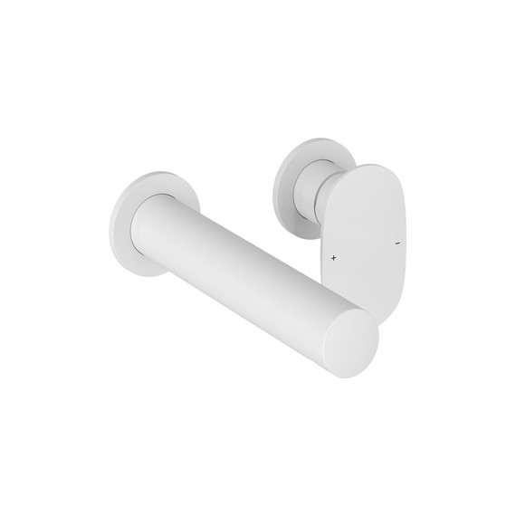 Смеситель для раковины настенный Ravak Spring SG 019.10WHM X070568, белый матовый -  Смеситель для раковины настенный Ravak Spring SG 019.10WHM X070568, белый матовый фото