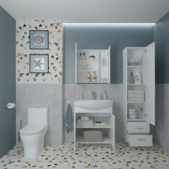 Пенал напольный EvaGold НИКА 40 см EG010057 - 3 Пенал напольный EvaGold НИКА 40 см EG010057 фото 3