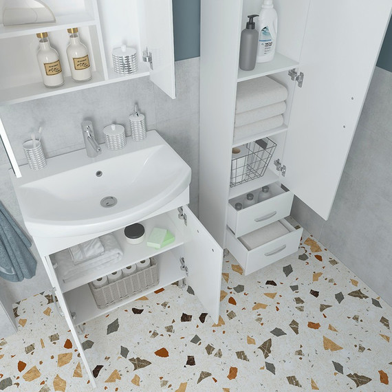 Пенал напольный EvaGold НИКА 40 см EG010057 - 4 Пенал напольный EvaGold НИКА 40 см EG010057 фото 4