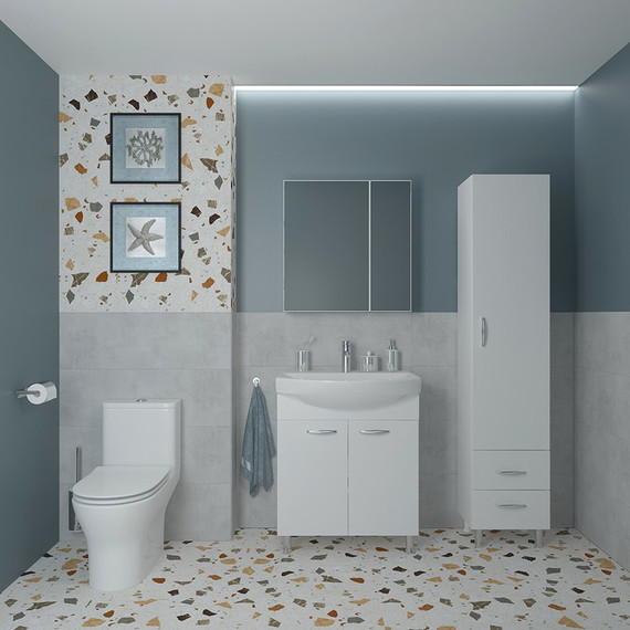 Пенал напольный EvaGold НИКА 40 см EG010057 - 2 Пенал напольный EvaGold НИКА 40 см EG010057 фото 2