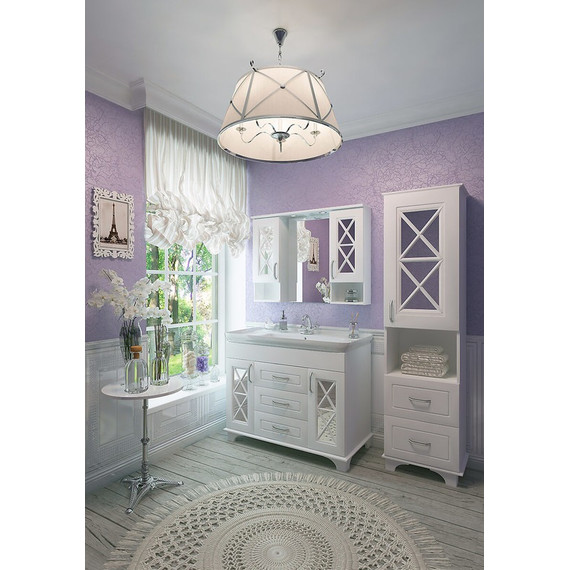 Пенал напольный EvaGold Duglas 50 см EG010076 - 2 Пенал напольный EvaGold Duglas 50 см EG010076 фото 2