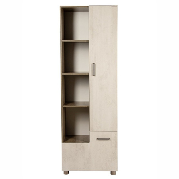 Пенал напольный EvaGold Catherine 60 см EG010324, белый камень - 5 Пенал напольный EvaGold Catherine 60 см EG010324, белый камень фото 5