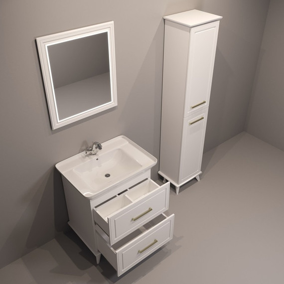 Пенал напольный EvaGold Michael 40 см EG010409 - 6 Пенал напольный EvaGold Michael 40 см EG010409 фото 6