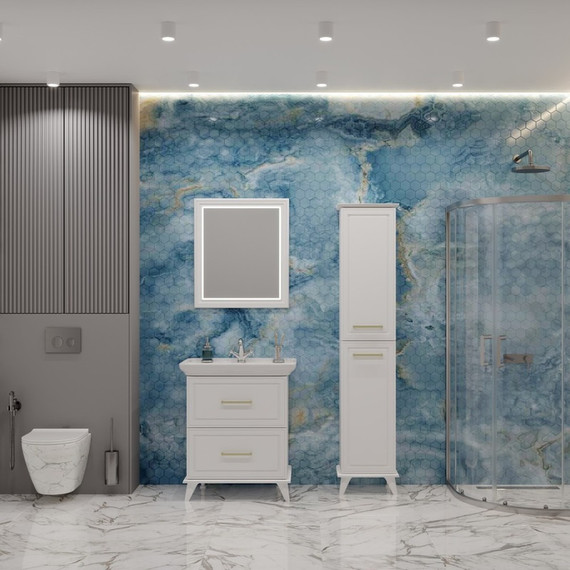 Пенал напольный EvaGold Michael 40 см EG010409 - 8 Пенал напольный EvaGold Michael 40 см EG010409 фото 8