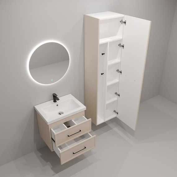 Пенал подвесной EvaGold Leia 45 см EG010424, кашемир софт тач - 9 Пенал подвесной EvaGold Leia 45 см EG010424, кашемир софт тач фото 9