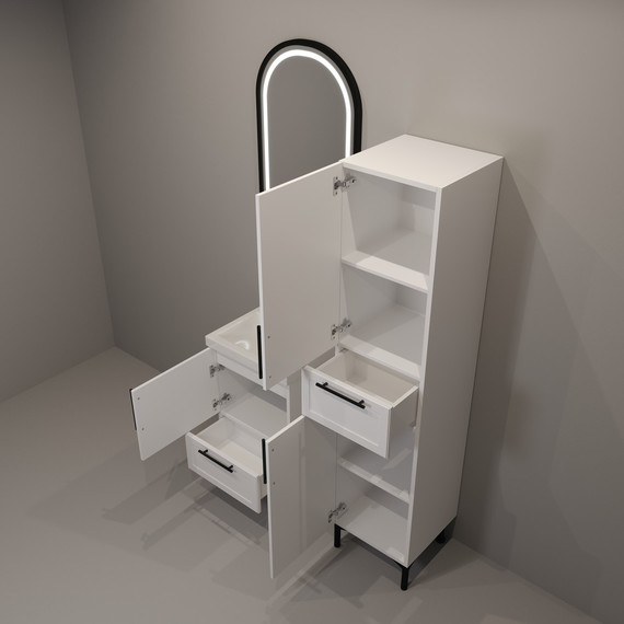 Пенал напольный EvaGold Sofa 40 см EG010791 - 3 Пенал напольный EvaGold Sofa 40 см EG010791 фото 3