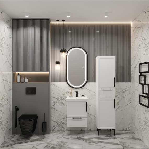 Пенал напольный EvaGold Sofa 40 см EG010791 - 7 Пенал напольный EvaGold Sofa 40 см EG010791 фото 7