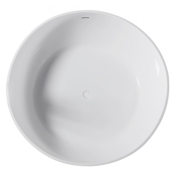 Ванна отдельностоящая Abber AB9279MB 150x150 см, черный матовый фото 9