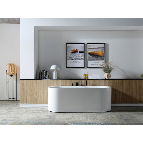 Ванна акриловая Abber AB9310 170x78 см фото 8