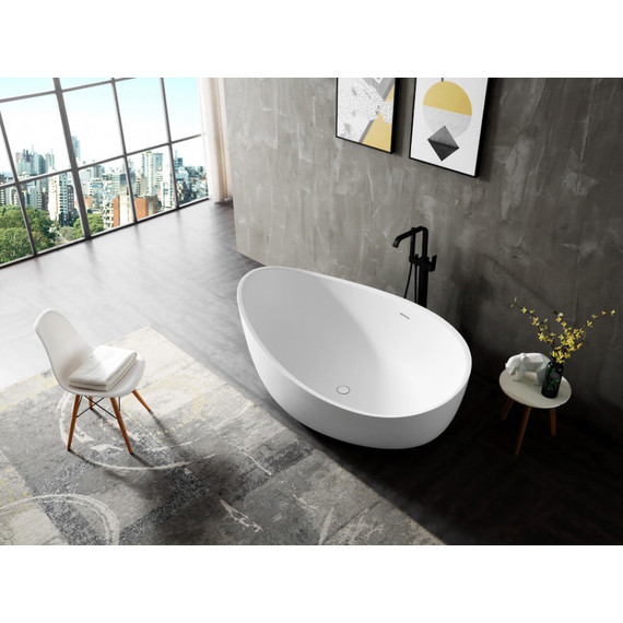 Ванна отдельностоящая Abber AB9239 180x110 см фото 9