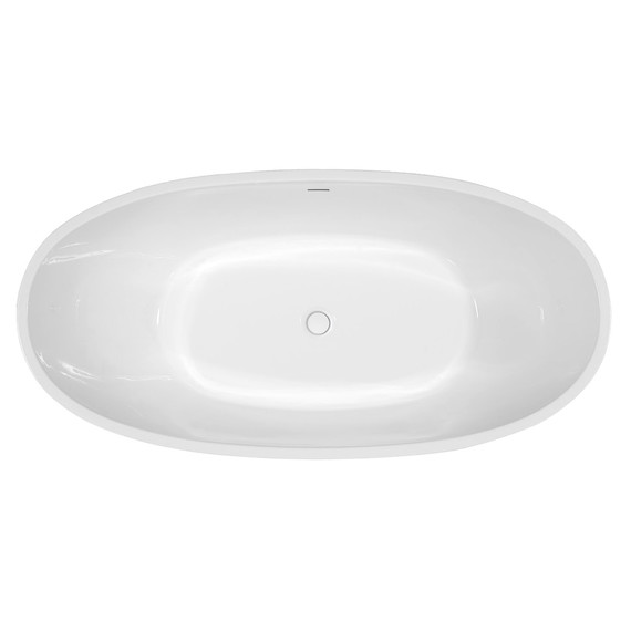 Ванна отдельностоящая Abber AB9207 165x80 см фото 11