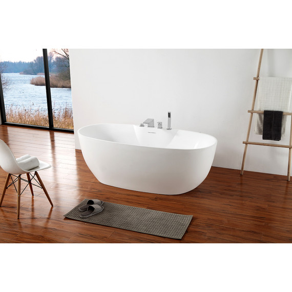 Ванна отдельностоящая Abber AB9323 170x80 см фото 8