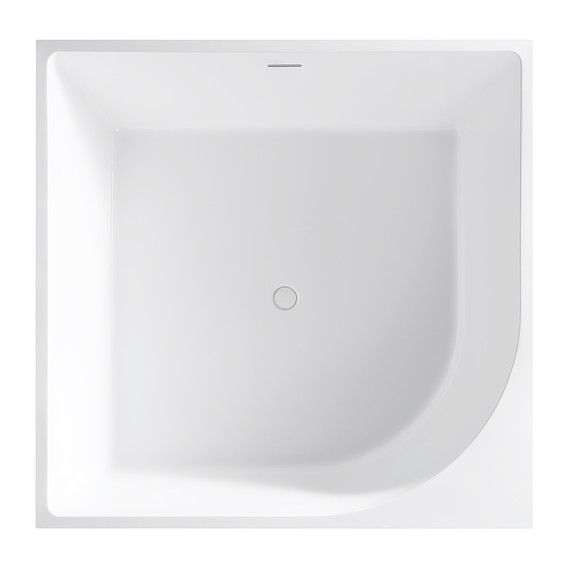 Ванна отдельностоящая Abber AB9337 140x140 см фото 9