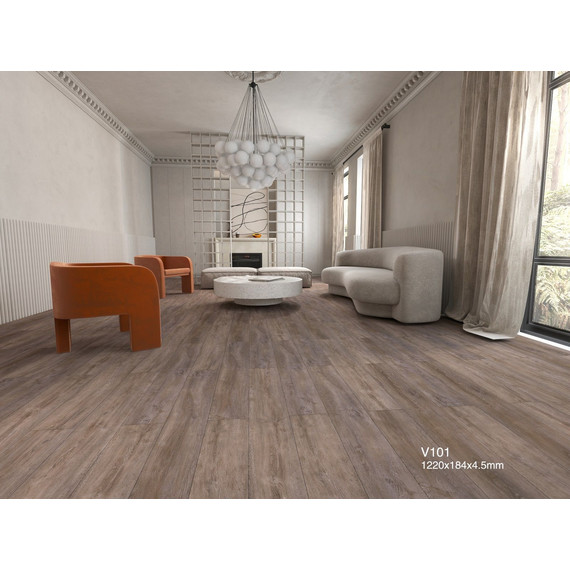 Кварц-винил L'Quarzo Aciendo 184x1220 мм AI101 Дуб Бригамия фото 6