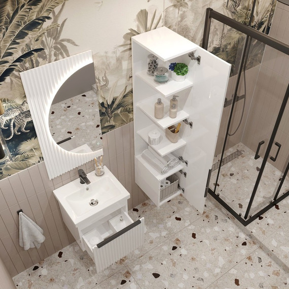 Пенал подвесной EvaGold Tai 40 см EG010429 - 3 Пенал подвесной EvaGold Tai 40 см EG010429 фото 3