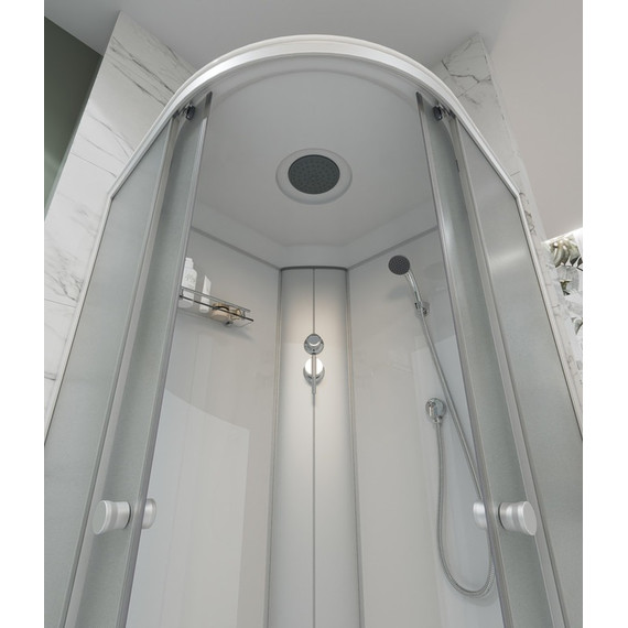 Душевая кабина EvaGold 90х90 см EG210007, хром/матовое - 4 Душевая кабина EvaGold 90х90 см EG210007, хром/матовое фото 4