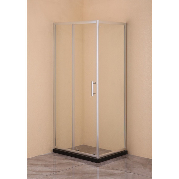 Душевое ограждение EvaGold 120х90 см EG220024, хром/прозрачное фото 3