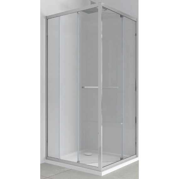 Душевое ограждение EvaGold 90х90 см EG220078, хром/прозрачное фото 2