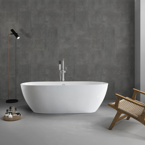 Ванна отдельностоящая Abber 180x80 см AB9263-1.8 фото 8