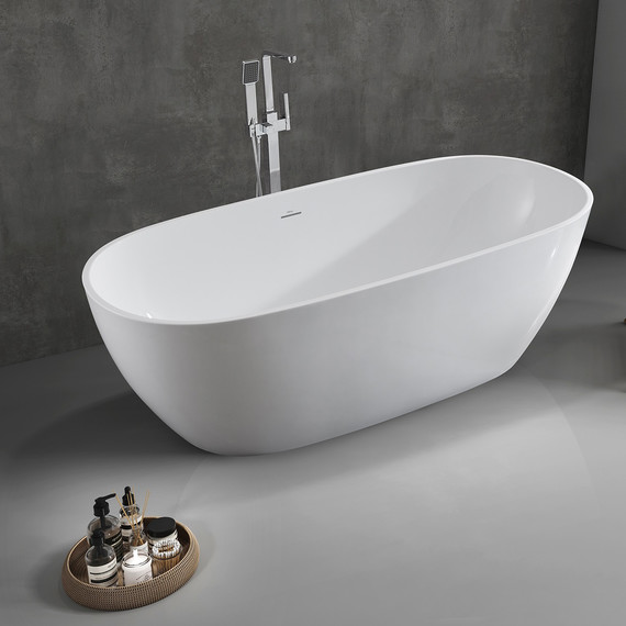 Ванна отдельностоящая Abber 180x80 см AB9263-1.8 фото 10