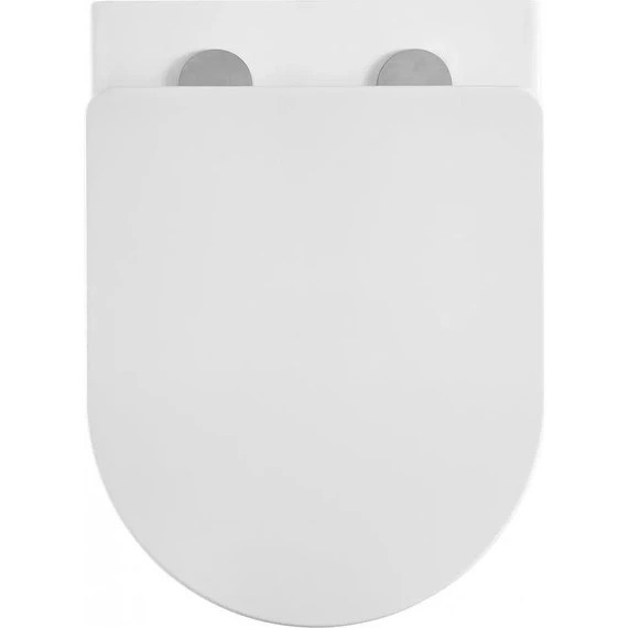 Инсталляция с подвесным унитазом комплект: Grohe Solido 38811KF0 с подвесным безободковым унитазом Azario Grado AZ-0046-UQ1 сиденье микролифт, крепление, кнопка смыва чёрная матовая (Система смыва Торнадо) фото 5