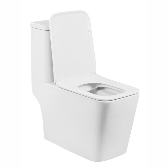 Унитаз-моноблок безободковый EvaGold EG050004 с тонкой крышкой микролифт - 10 Унитаз-моноблок безободковый EvaGold EG050004 с тонкой крышкой микролифт фото 10