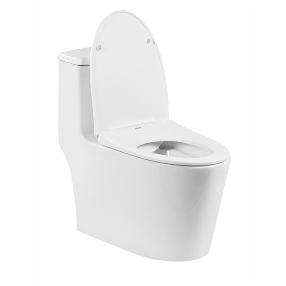 Унитаз-моноблок безободковый EvaGold EG050008 с тонкой крышкой микролифт - 13 Унитаз-моноблок безободковый EvaGold EG050008 с тонкой крышкой микролифт фото 13