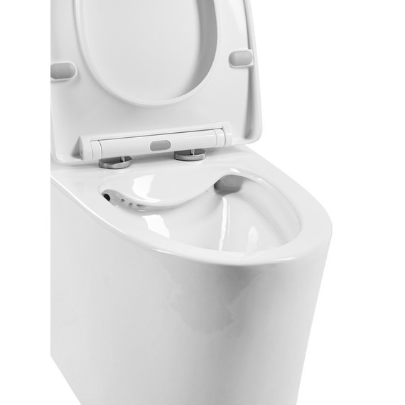 Унитаз-моноблок безободковый EvaGold EG050008 с тонкой крышкой микролифт - 15 Унитаз-моноблок безободковый EvaGold EG050008 с тонкой крышкой микролифт фото 15