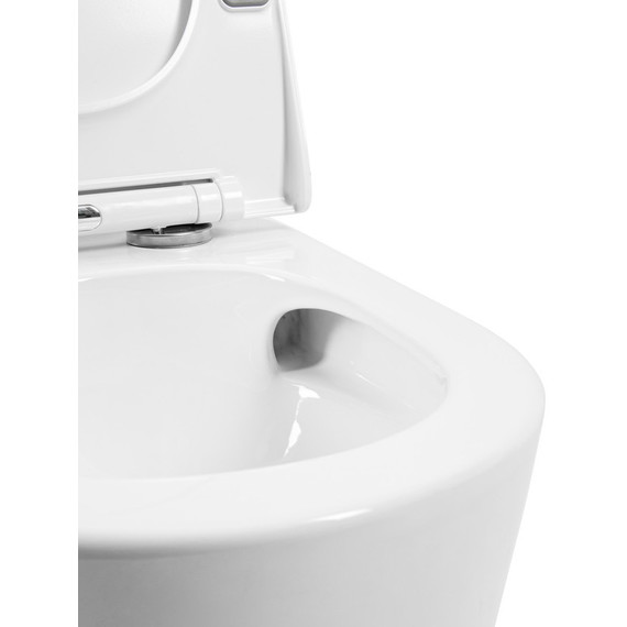 Унитаз-моноблок безободковый EvaGold EG050011 с тонкой крышкой микролифт - 12 Унитаз-моноблок безободковый EvaGold EG050011 с тонкой крышкой микролифт фото 12