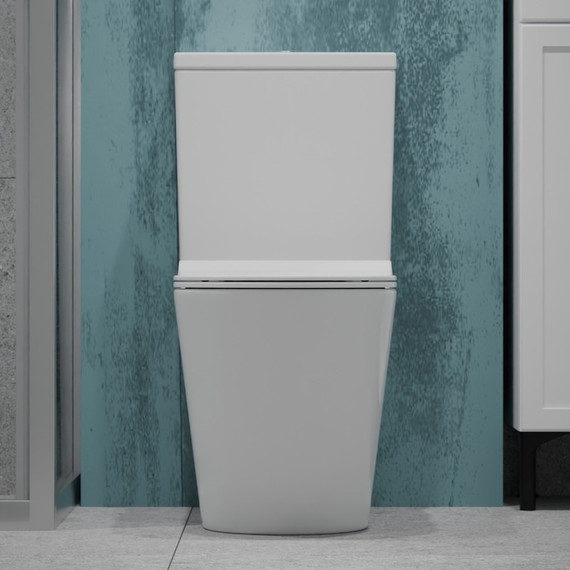 Унитаз-моноблок безободковый EvaGold EG050011 с тонкой крышкой микролифт - 7 Унитаз-моноблок безободковый EvaGold EG050011 с тонкой крышкой микролифт фото 7