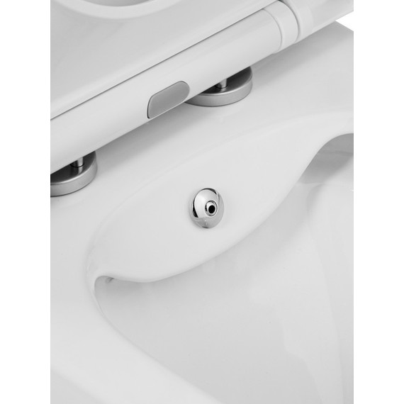 Унитаз-моноблок безободковый с функцией биде EvaGold EG050014 с тонкой крышкой микролифт - 6 Унитаз-моноблок безободковый с функцией биде EvaGold EG050014 с тонкой крышкой микролифт фото 6