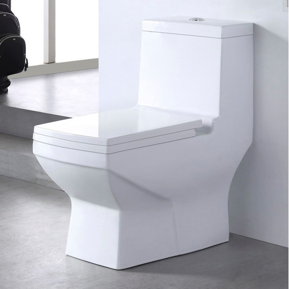 Унитаз-моноблок EvaGold EG050019 с крышкой микролифт -  Унитаз-моноблок EvaGold EG050019 с крышкой микролифт фото