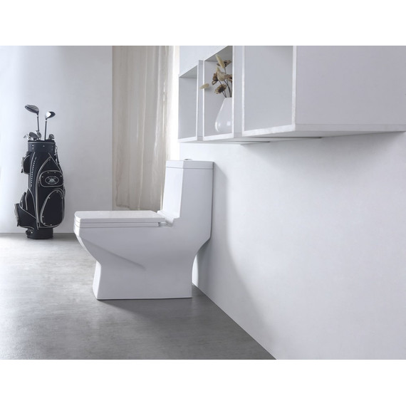 Унитаз-моноблок EvaGold EG050019 с крышкой микролифт - 3 Унитаз-моноблок EvaGold EG050019 с крышкой микролифт фото 3