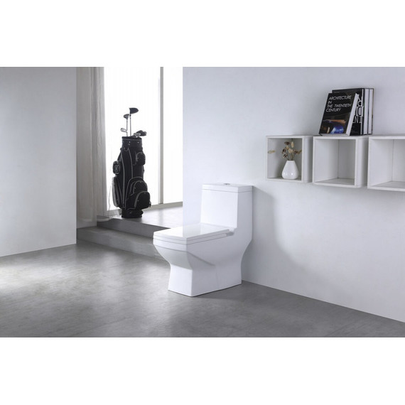 Унитаз-моноблок EvaGold EG050019 с крышкой микролифт - 6 Унитаз-моноблок EvaGold EG050019 с крышкой микролифт фото 6