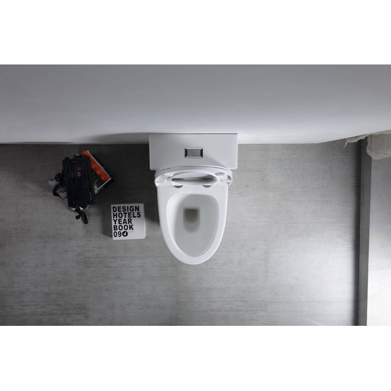 Унитаз-моноблок безободковый EvaGold EG050023 с тонкой крышкой микролифт - 2 Унитаз-моноблок безободковый EvaGold EG050023 с тонкой крышкой микролифт фото 2