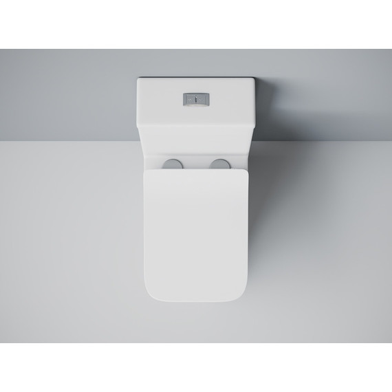 Унитаз-моноблок EvaGold EG050027 с тонкой крышкой микролифт фото 2