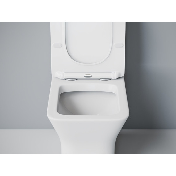 Унитаз-моноблок EvaGold EG050027 с тонкой крышкой микролифт фото 4